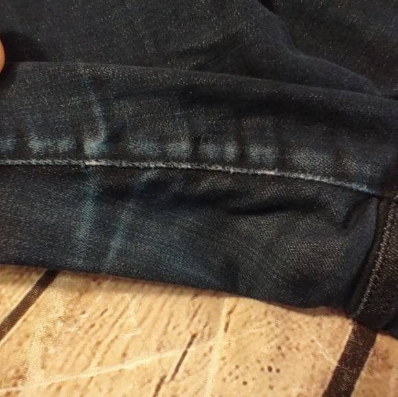 NYDJ Marilyn Straight Dark Denim Jeans 14WP Lift X Tuck Stretch Jeans - Picture 16 of 16